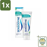 Sensodyne 1 x - Tandpasta - Deep Clean Gel - Grondige Reiniging - 75 ml- Gevoelige Tanden - Tandpasta - Diepe Reiniging - Fluoride - Mondgevoel