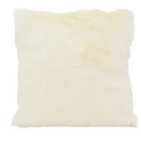 NOVÉE Furry velvet crème | 45 x 45 cm | kussenhoes | velvet/polyester
