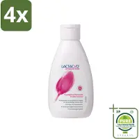 Lactacyd – Sensitive – Extra Mild – 200 ml - Voordeelverpakking - 4 stuks - Gevoelige huid - Wasemulsie