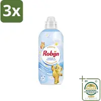 Robijn 3 x – Wasverzachter – Jasmijn & Sandelhout – 780 ml - Grootverpakking - Koffiezetapparaat
