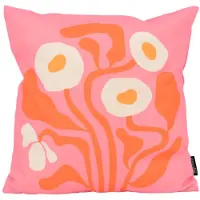 Gek op kussens! Sierkussen pink garden | 45 x 45 cm | katoen/linnen