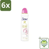 Dove – Deodorant Spray – Beauty Finish – 150 ml - Voordeelverpakking - 6 stuks - Anti-transpirant spray - Huidverzorging