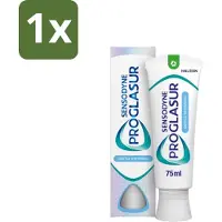 Sensodyne 1 x - Tandpasta - Proglasur Gentle Whitening - Tandglazuur Versterkend - 75 ml - Tandpasta - Tandglazuur - Tanderosie - Witte Tanden - Fluoride