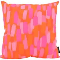 Gek op kussens! Sierkussen pink orange spots | 45 x 45 cm | katoen/polyester