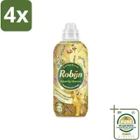 Robijn – Wasverzachter – Bohemian Blossom – 765 ml - Voordeelverpakking - 4 stuks - Wasverzachter fles - Kleding verzorgen