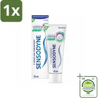 Sensodyne 1 x - Tandpasta - Complete Protection + Fresh Breath - Frisse Adem - 75 ml - Tandpasta Gevoelige Tanden - Tandpasta Frisse Adem - - Mondverzorging - Gevoelige Tanden