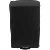 Salt & pepper pedaalemmer (50L) (42x37x63cm) zwart Dust