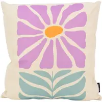Gek op kussens! Amethyst garden | 45 x 45 cm | kussenhoes | katoen/linnen