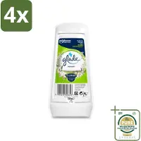 Glade – Luchtverfrisser Gel – Muguet – 150 g - Voordeelverpakking - 4 stuks - Muguet - Bloemige geur
