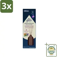 Glade 3 x - Geurstokjes Moment van Zen - Aromatherapie Geurverspreiding - 80 ml - Grootverpakking - Aromatherapie - Geurstokjes - Lavendel - Sandelhout - Geurverspreiding