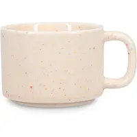 Ona Kop 17cl Diameter 7.6cm Hoogte 5.5cm beige Fika (Set van 4)