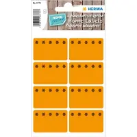 Herma Diepvries etiketten 26x40 mm oranje Ijskristal 48 st. - 20 stuks