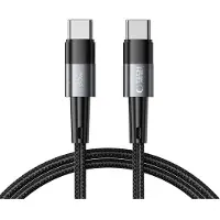 TechProtection - ULTRABOOST - TYPE-C KABEL PD60W/3A 100CM GRIJS