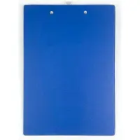 Viking Klembord A4 Karton, PVC (Polyvinylchloride) Blauw Staand