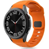TechProtection Siliconen Galaxy Watch 7 / 6 / 5 Pro / 5 / 4 / FE Bandje Oranje