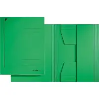 Leitz Stofklepmap 3924, A4 karton, groen