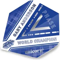 Unicorn UltraFly Gary Anderson P5 Std. - Dart Flights