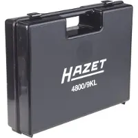 Hazet 4800/9KL Machinekoffer Kunststof Zwart