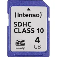Intenso Class 10 - carte mémoire flash - 4 Go - SDHC