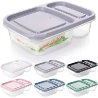 Orion - Voedselcontainer met Deksel - 750ml - Draagt Lunchbox - Afwasbaar