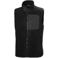Helly Hansen Panorama Pile Block, fleecevest, heren, zwart