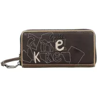 Anekke portemonnee polstasje Muse Bloom Wallet Multicolor bruine