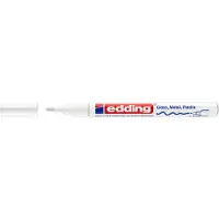 Edding 751 lakmarker - glans - 1 tot 2 mm - wit