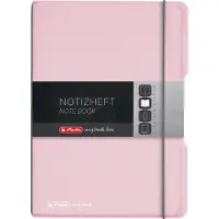 Herlitz My.book Schrift A5 Geruit PP Roze Niet geperforeerd 80 Pagina's