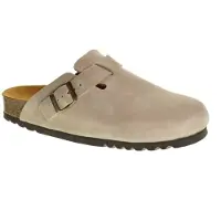 Scholl Klomp Women Suede Fae Dark Beige-Schoenmaat 36