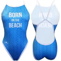 Turbo Revolution Born On The Beach Swimsuit Blauw 3XL Vrouw