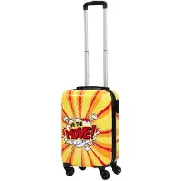 Suiteble Handbagagekoffer – Incl. Inpakriemen & Cijferslot – 28 liter – 54 x 33,5 x 21,5 cm – Geel