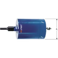 Rotec Dakdoorvoerboor 152x150mm 4-6tpi incl.boor +6kt adapter - 5291521
