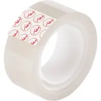Kores transparante plakband op rol, 19 mm x 33 m