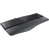Cherry KC 4500 ERGO toetsenbord USB QWERTY Scandinavisch Zwart