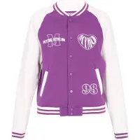 Mymo Sweatvest lila / offwhite