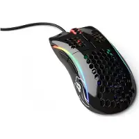 Glorious Model D - Muis 12000 dpi - 6 knoppen - glanzend zwart