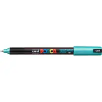 Posca acrylmarker - ultrafijn PC-1MR - 0,7 mm - metallic groen