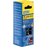 Rapid 5000661 XL Blindklinknagels incl. boor - Aluminum/Staal - 4x12mm (50st)