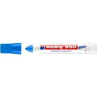 Edding 950 Permanent Marker Blauw Extra breed Ronde punt 10 mm