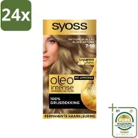 Syoss Oleo Intense - Haarverf - 7-10 - Natuurlijk Blond - 115ml x 24