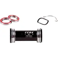 Cema Bracketas BB86 Interlock, keramisch, zwart