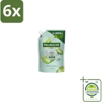 Palmolive – Handzeep Navulling – Hygiene Plus Sensitive Antibacterieel – 500 ml - Voordeelverpakking - 6 stuks - Handzeepnavulling - Antibacterieel