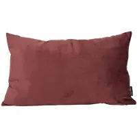 Gek op kussens! Velvet kastanje | 30 x 50 cm | kussenhoes | polyester