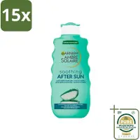 Garnier 15 x - Ambre Solaire - Aftersun Melk - Verzachtend - 175 ml - Grootverpakking - Aftersun Melk - Zonverzorging - Huid Verzorging - Huid Kalmeren - Aloë Vera