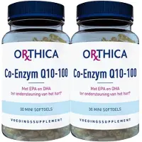 Orthica Co-Enzym Q10-100 - 2 x 30 capsules - Voordeelverpakking