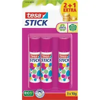 TESA Lijmstift Stick 3 Kleurloos 57076-00200-04 3 Stuks
