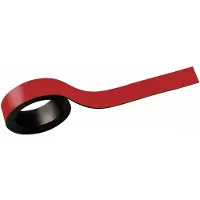 MAUL Magneetstrip 1,5 cm x 1 m Rood 6520525 2 Stuks
