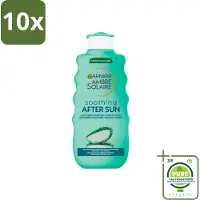 Garnier 10 x - Ambre Solaire - Aftersun Melk - Verzachtend - 175 ml - Grootverpakking - Zonnebrand Nabehandeling - Aftersun - Hydraterende Lotion - Aloë Vera - Verzachtende Crème