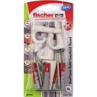Fischer EasyHook Round DuoPower 8x40, pluggen
