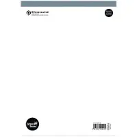 Ursus Style Notitieblok A4 Blanco Geniet Papier Wit Geperforeerd 100 Pagina's 10 Stuks à 50 Vellen